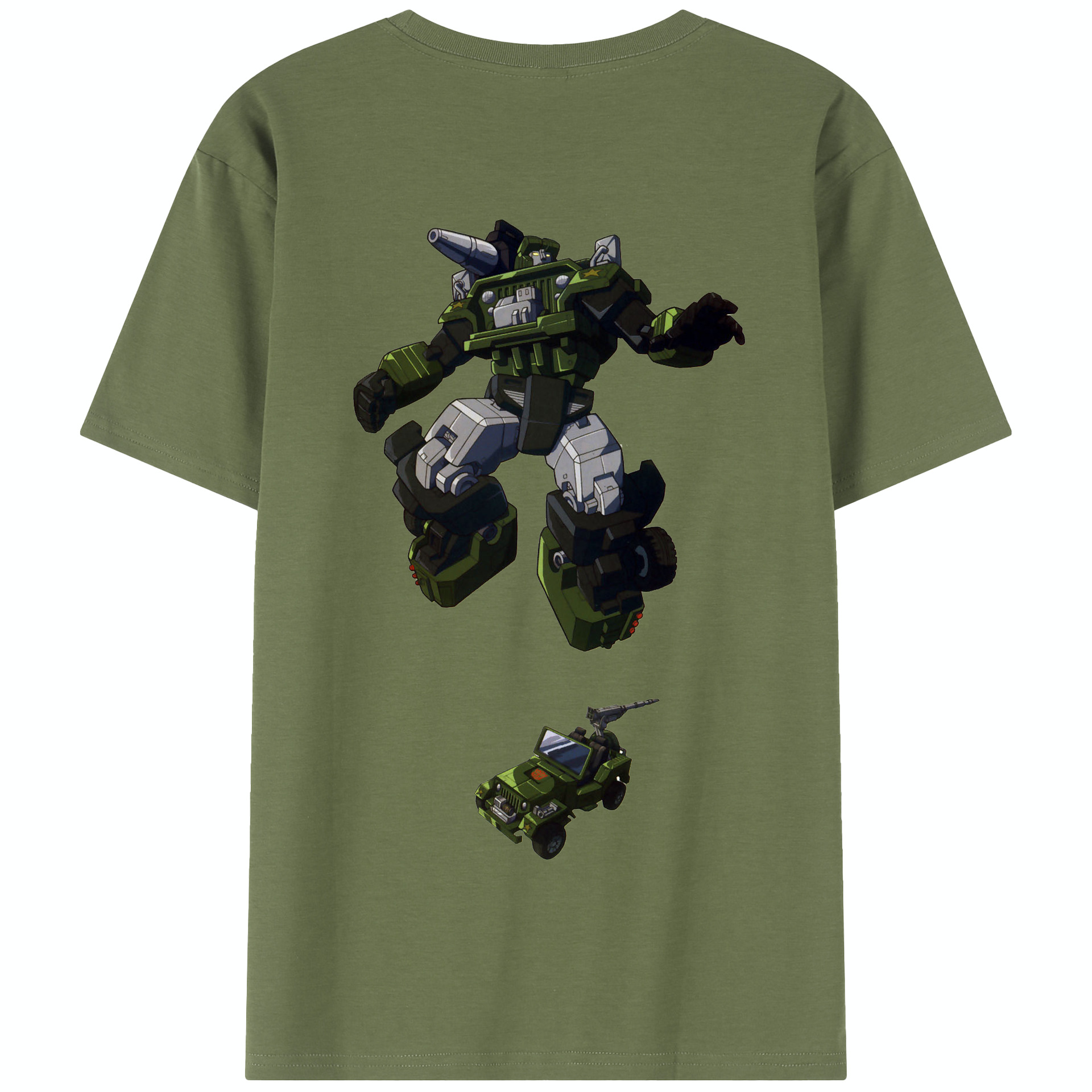 （画像用）  綿100％半袖Tシャツ（背面プリント）